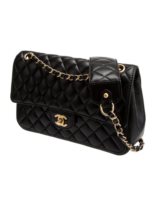 Chanel Strap Into Flap Bag