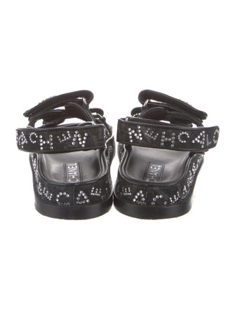 Chanel 2024 Interlocking CC Logo Slides