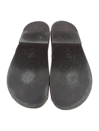 Chanel 2024 Interlocking CC Logo Slides