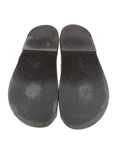 Chanel 2024 Interlocking CC Logo Slides