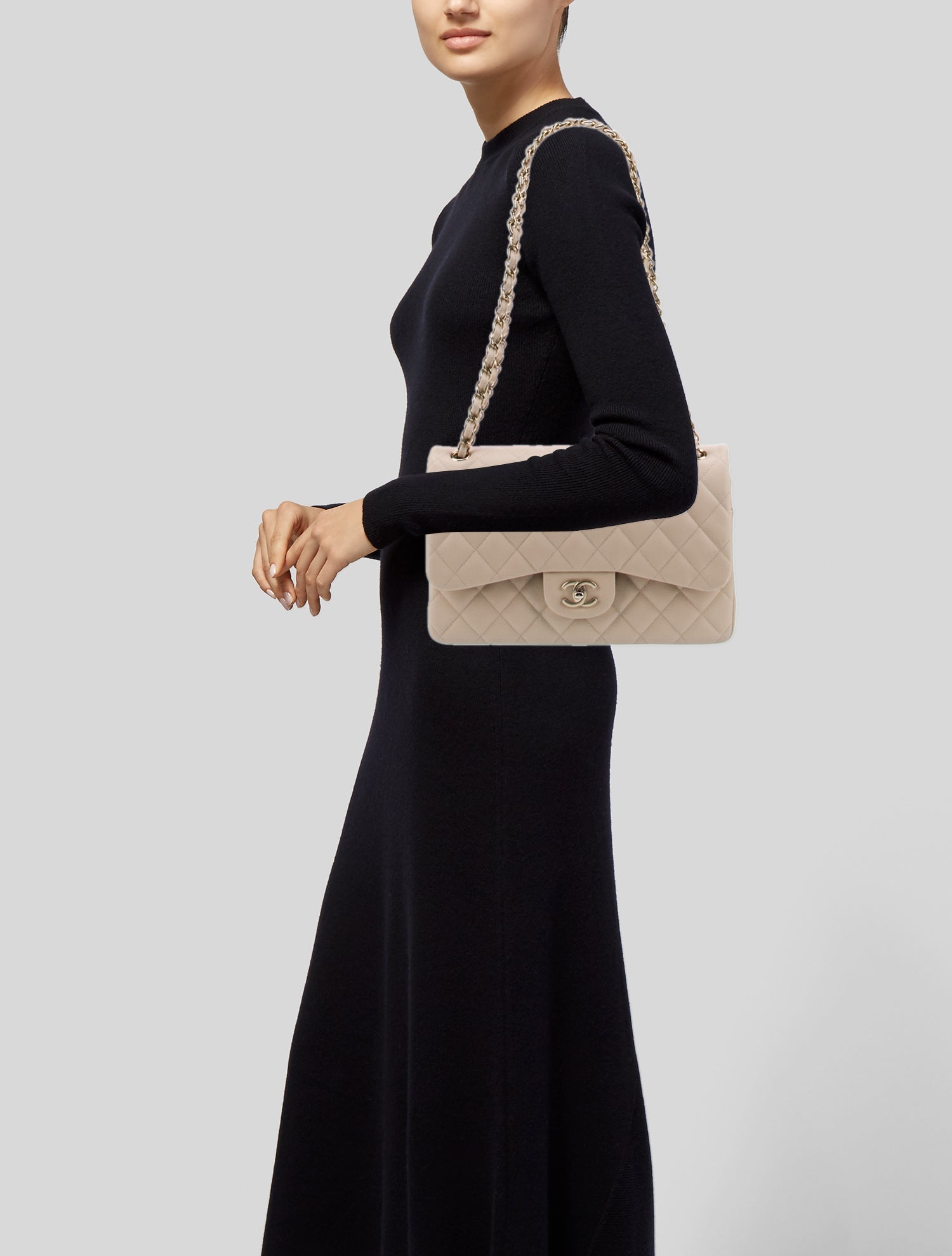 Chanel 2023 Classic Jumbo Double Flap Bag