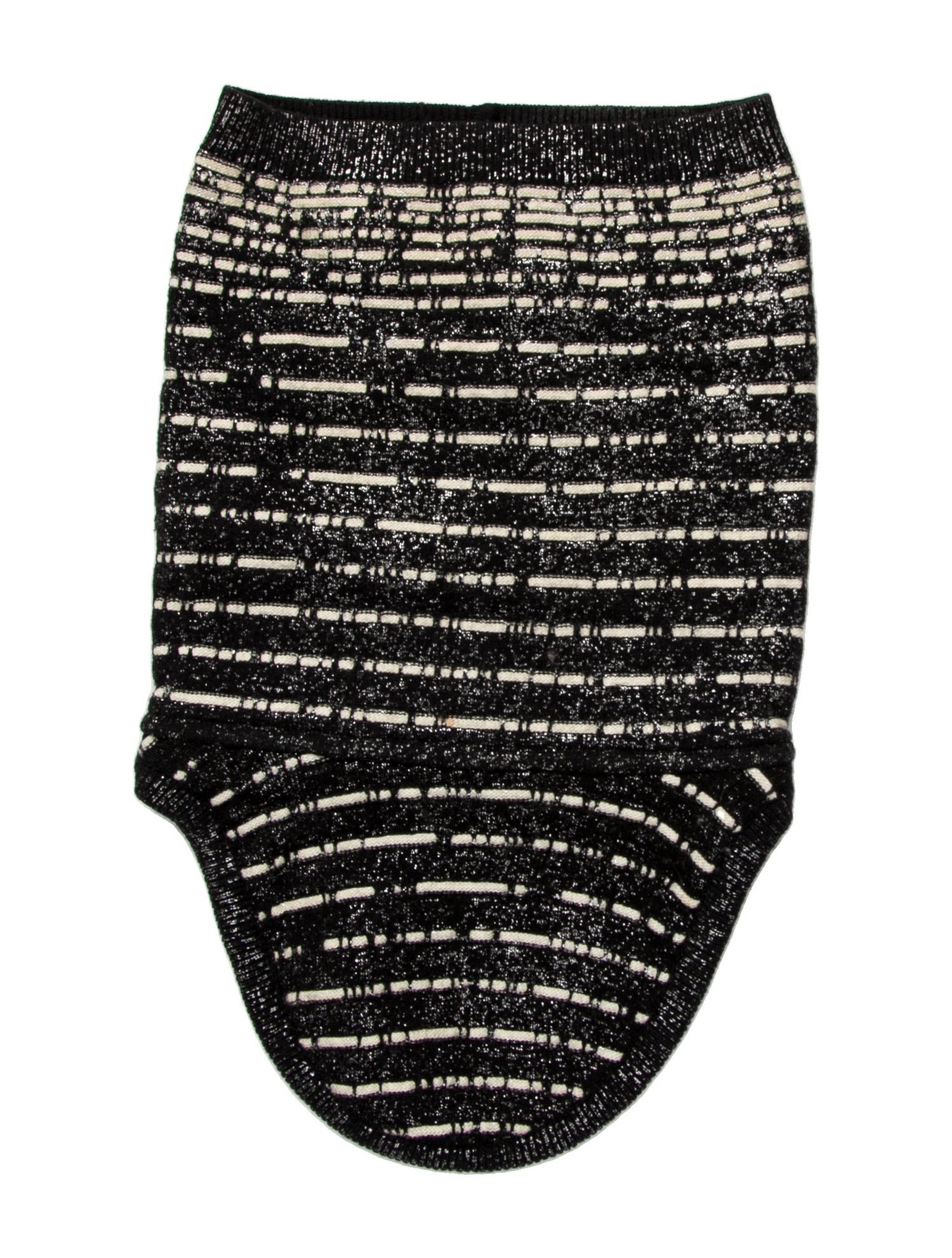 Chanel Wool Vintage Infinity Scarf