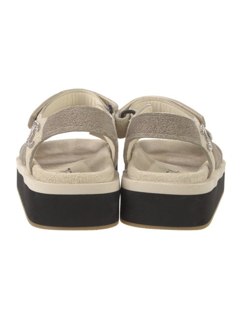 Chanel 2022 Interlocking CC Logo Slingback Sandals