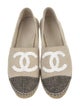 Chanel 2016 Interlocking CC Logo Espadrilles