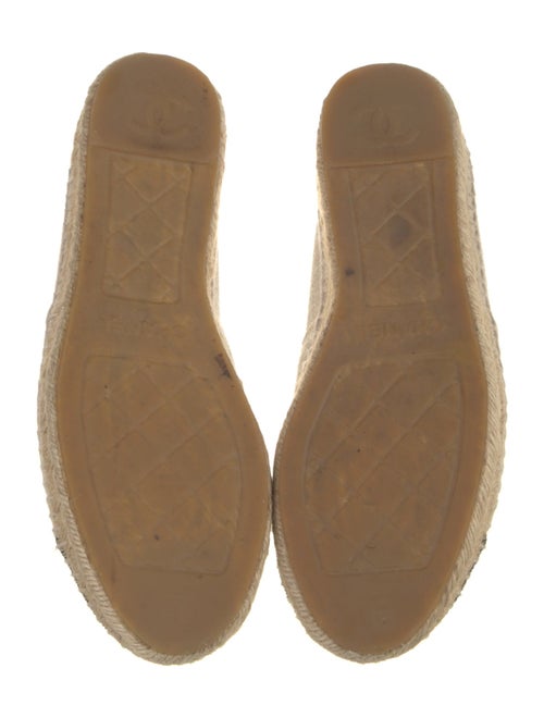 Chanel 2016 Interlocking CC Logo Espadrilles