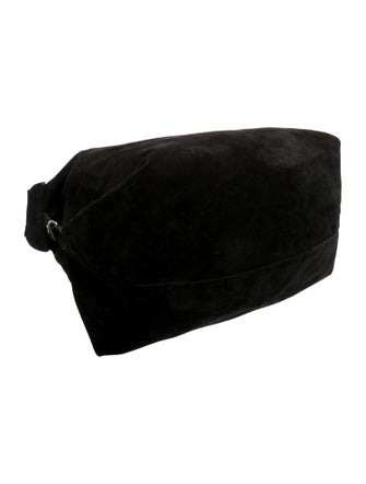 Chanel Suede Quilted Shoulder Bag