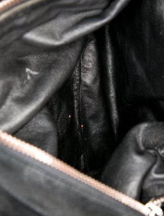 Chanel Suede Quilted Shoulder Bag