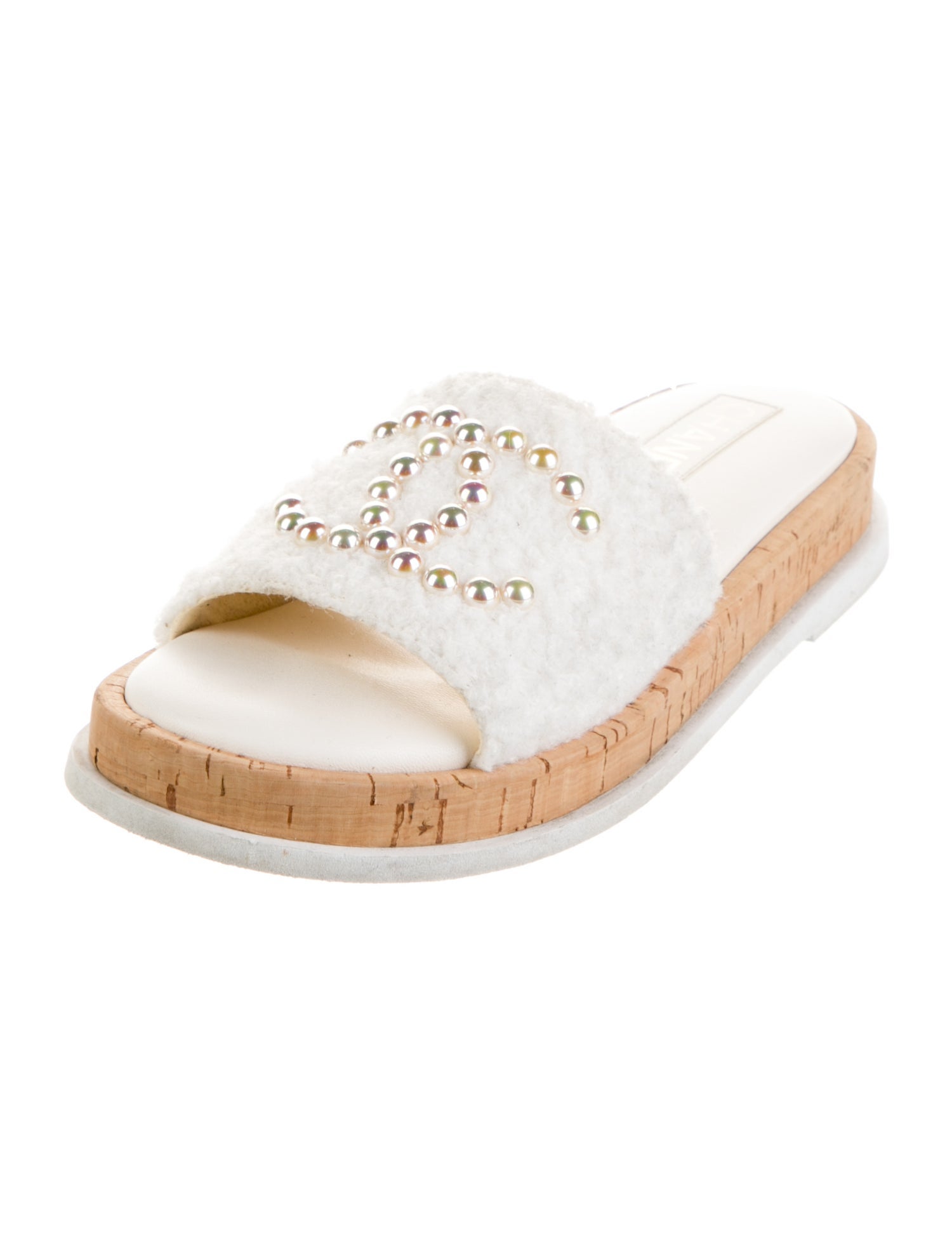 Chanel 2024 Interlocking CC Logo Slides