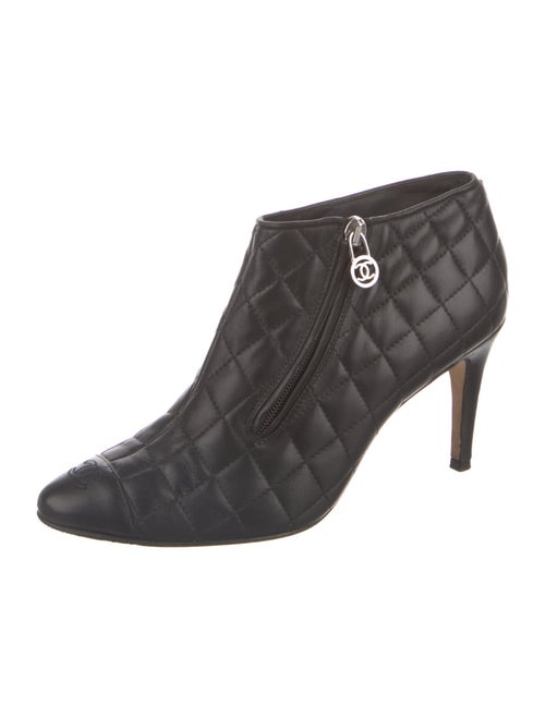 Chanel 2007 Interlocking CC Logo Boots