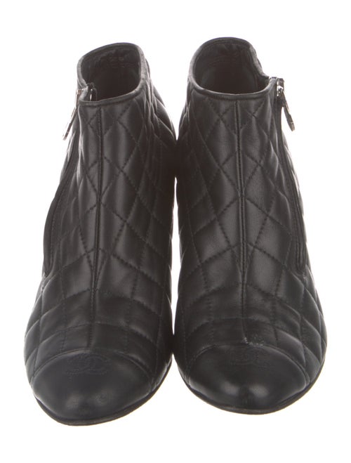 Chanel 2007 Interlocking CC Logo Boots