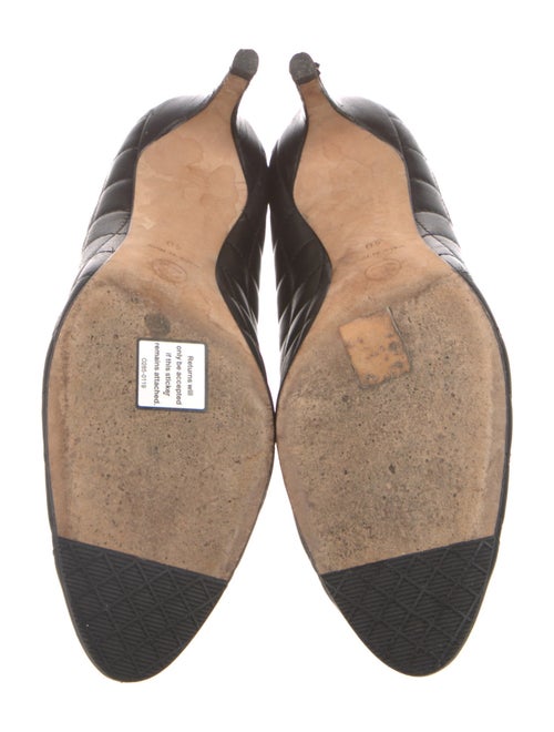 Chanel 2007 Interlocking CC Logo Boots