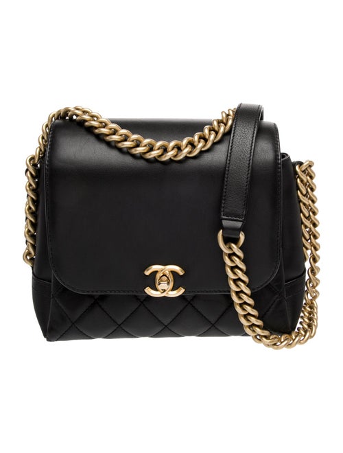 Chanel Quilted Chain Flap Bag