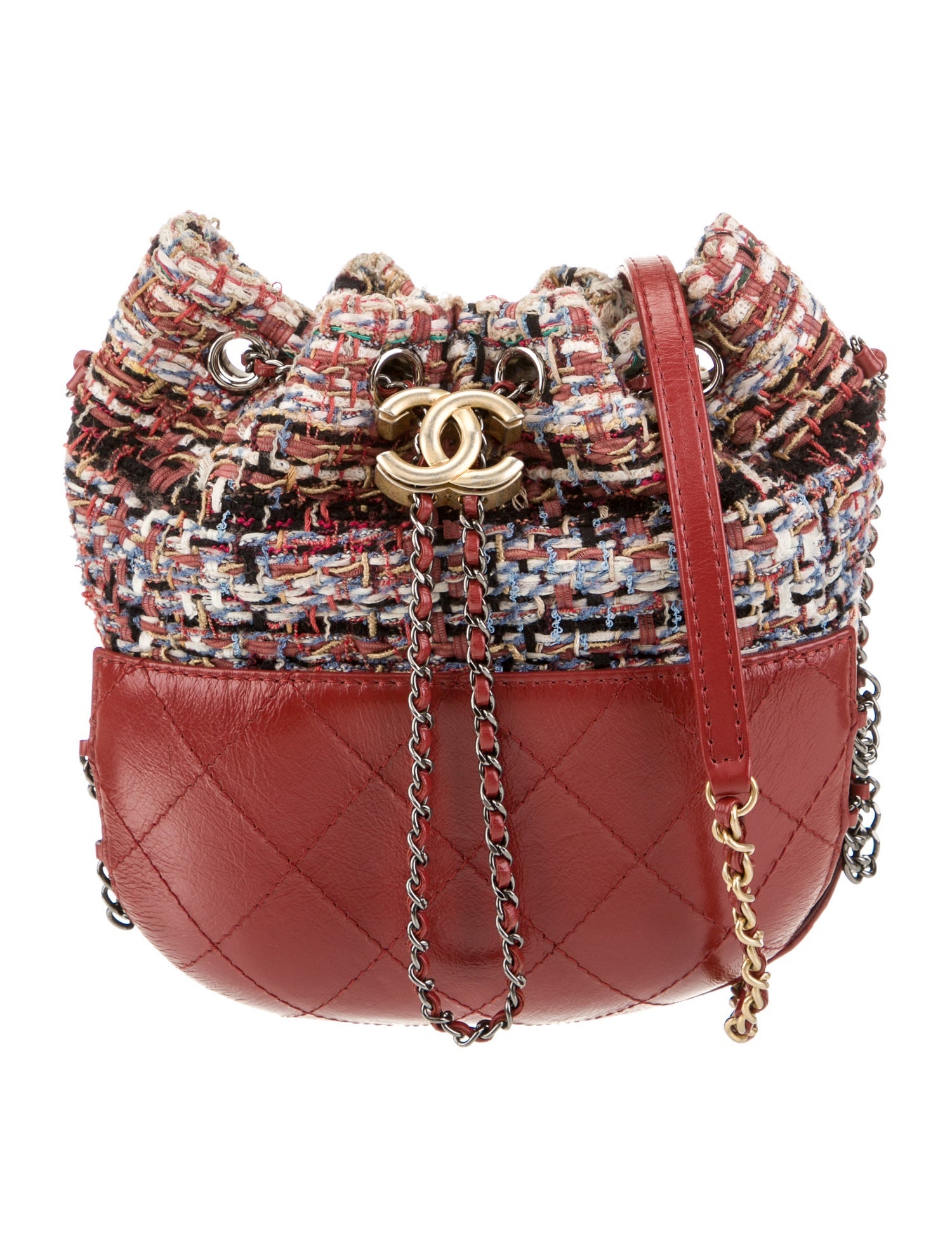 Chanel Small Tweed Gabrielle Purse