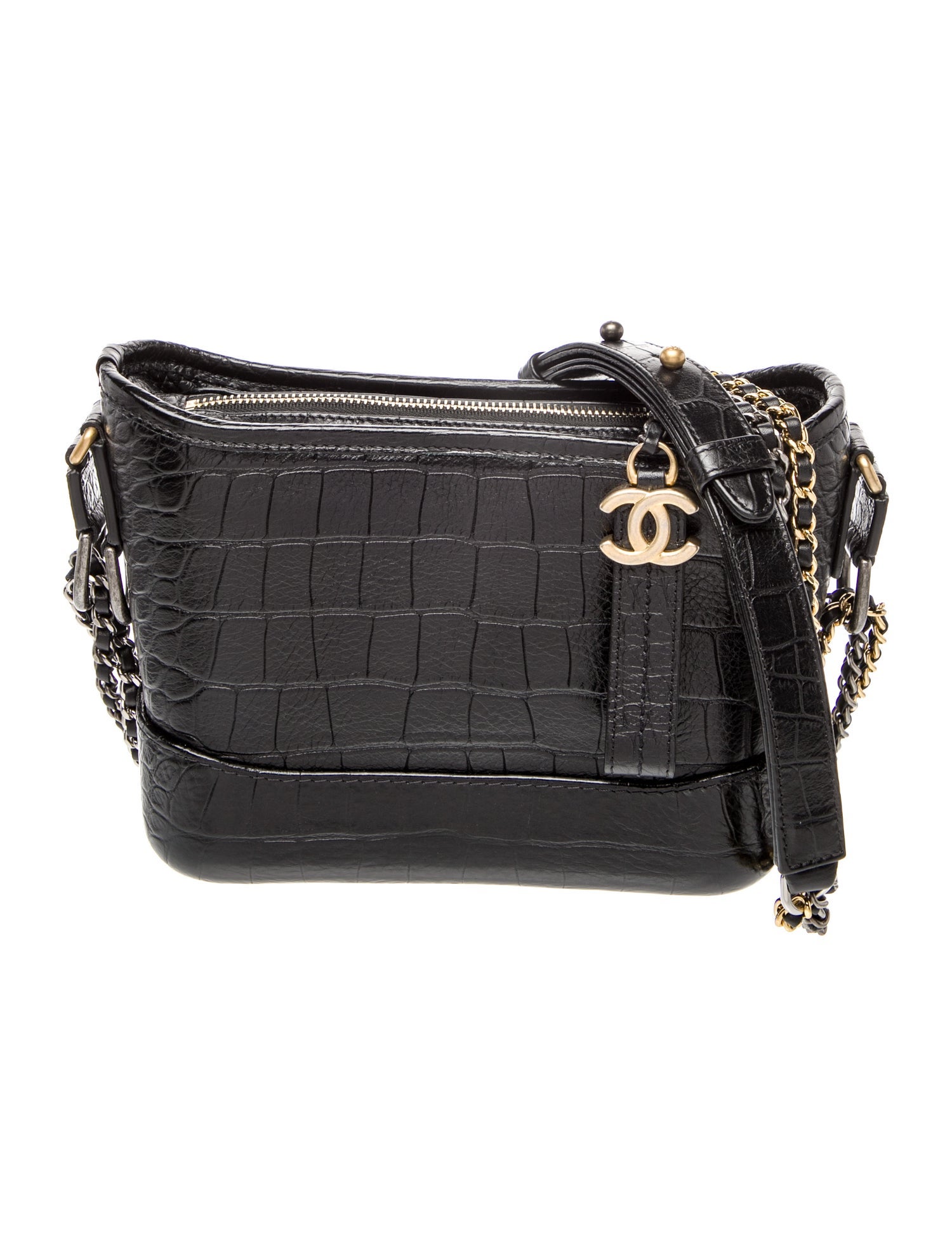 Chanel Small Embossed Gabrielle Hobo
