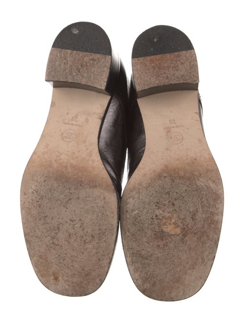 Chanel 2018 Interlocking CC Logo Combat Boots