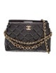 Chanel Heart Hobo Clutch w/ Chain