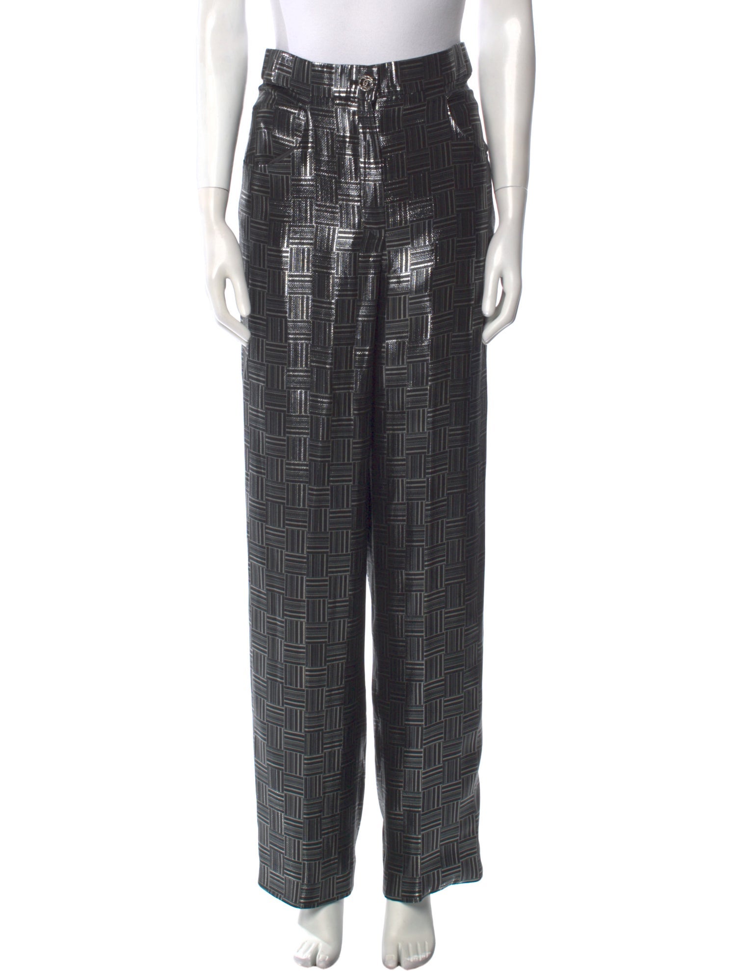 Chanel 2023 Wide Leg Pants