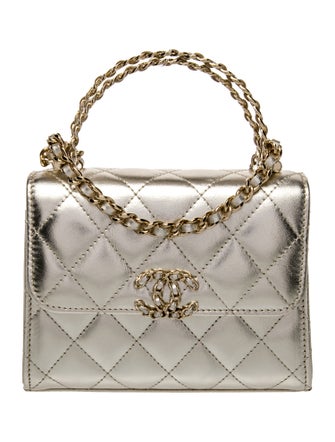 Chanel Chain Link Top Handle Bag