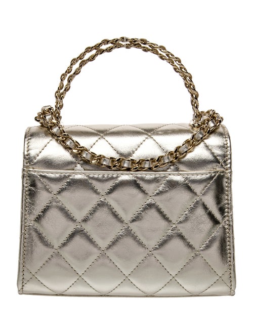 Chanel Chain Link Top Handle Bag