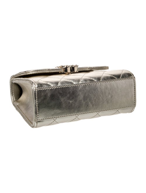 Chanel Chain Link Top Handle Bag