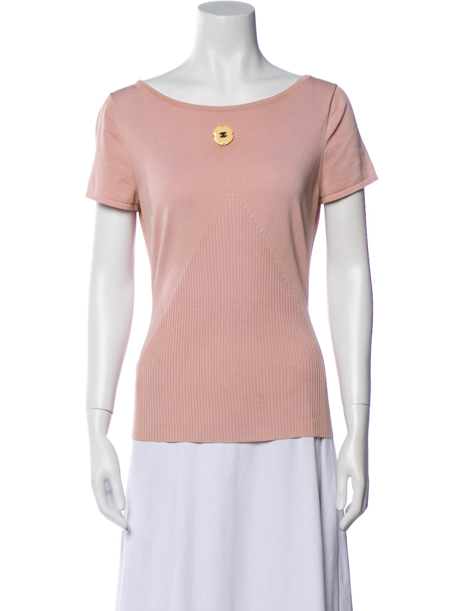 Chanel 2011 Scoop Neck T-Shirt