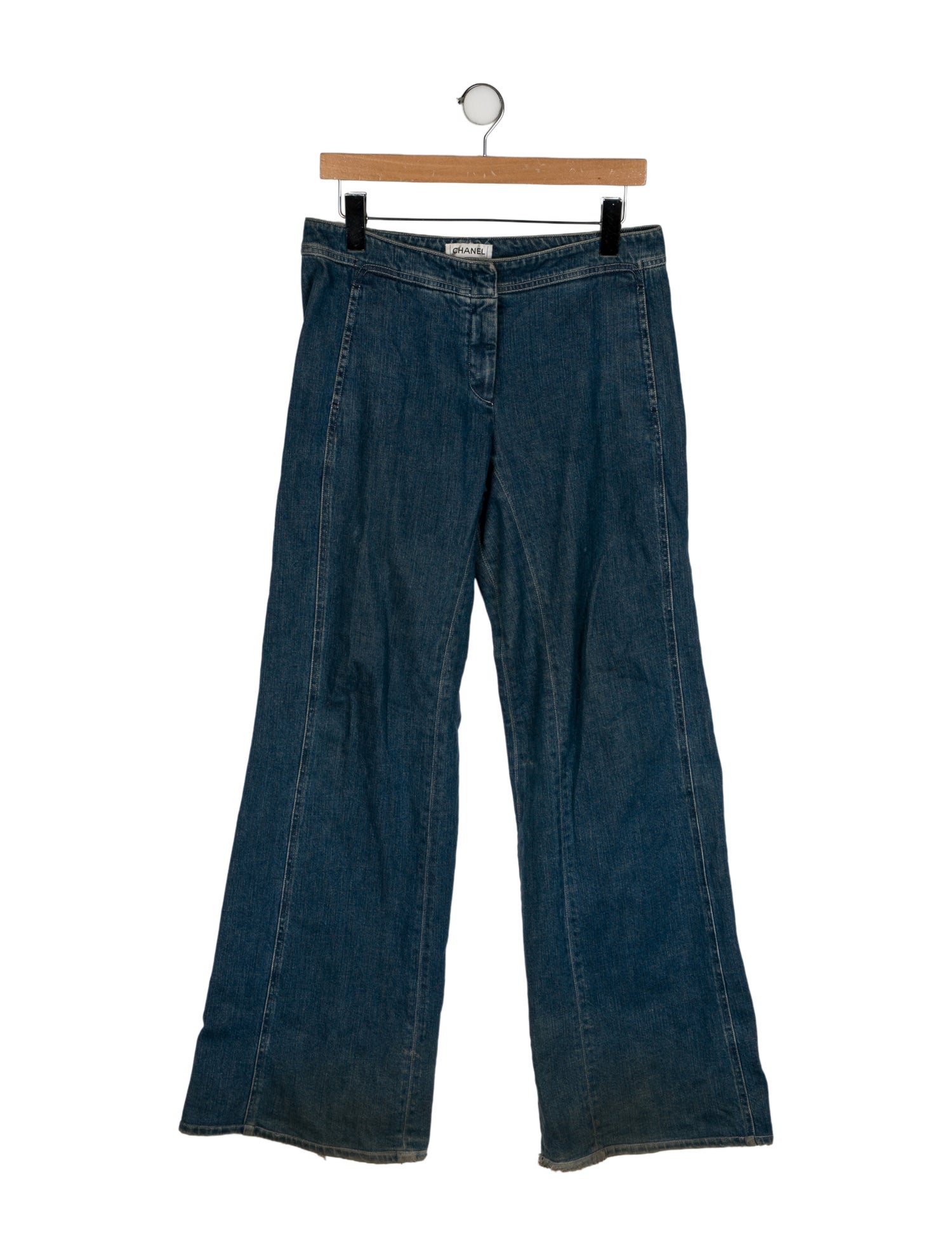 Chanel 2007 Wide Leg Jeans