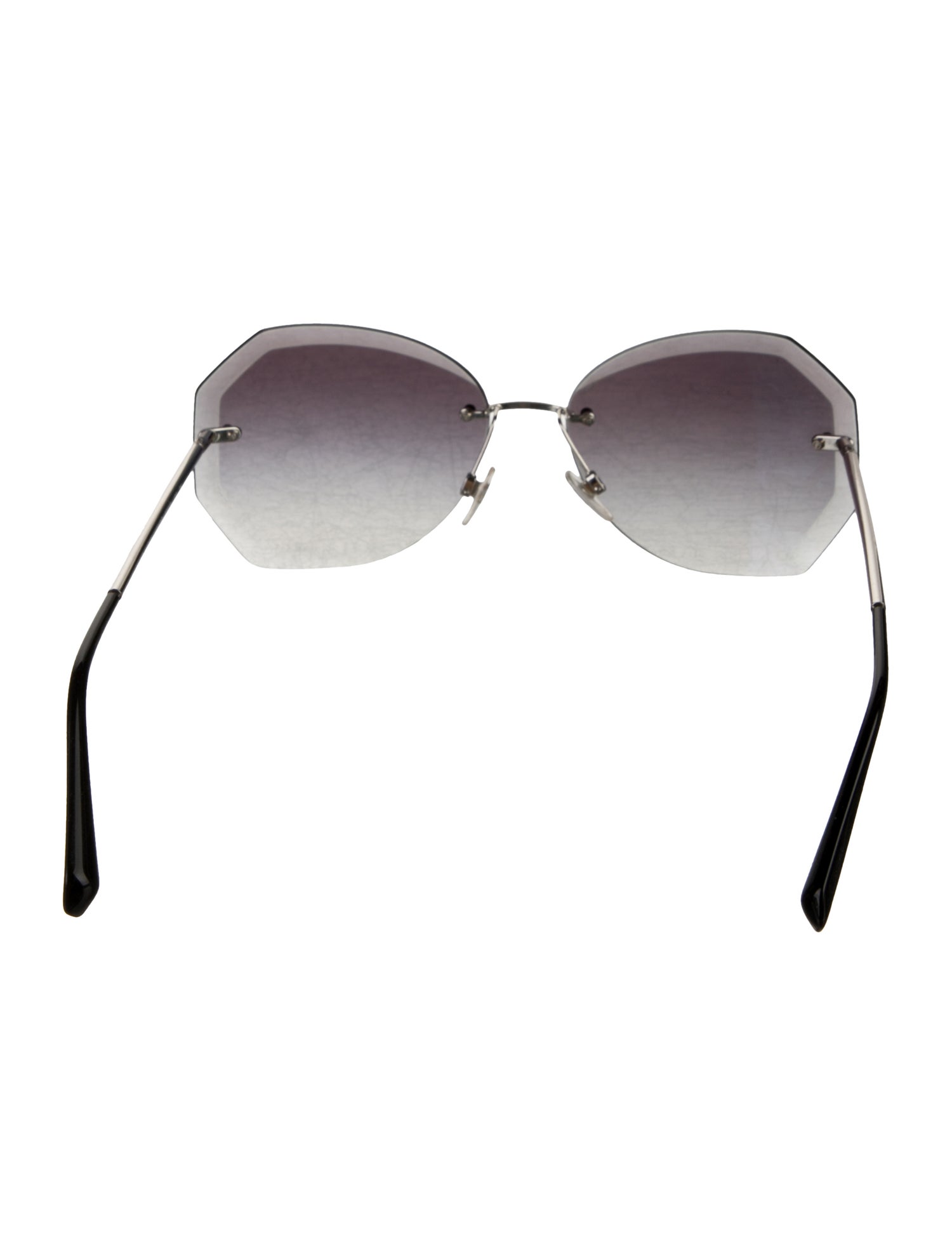 Chanel Interlocking CC Logo Shield Sunglasses