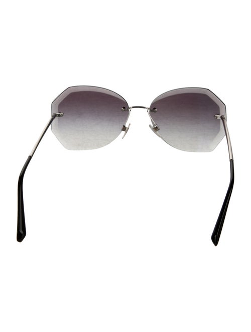 Chanel Interlocking CC Logo Shield Sunglasses