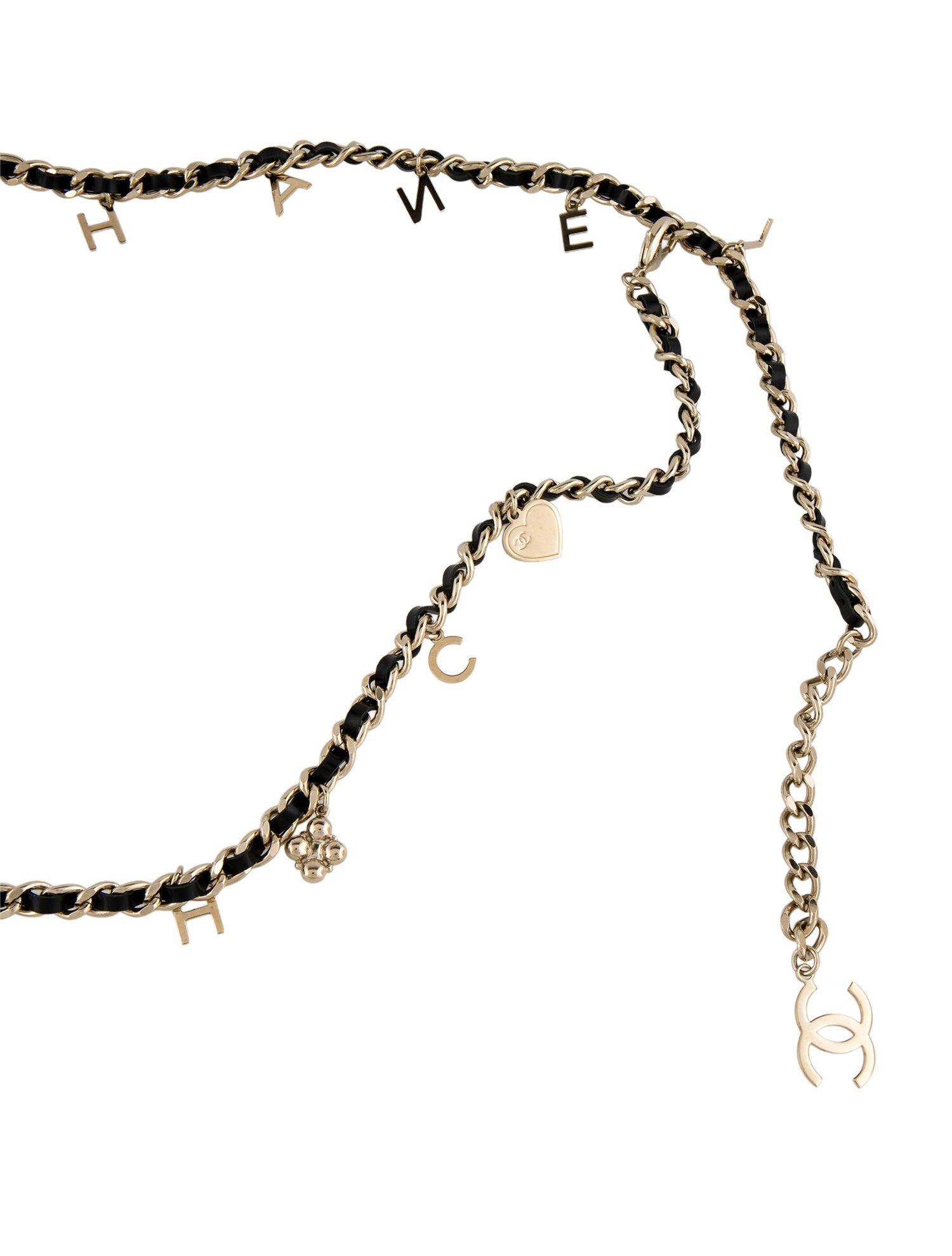 Chanel 2017 Interlocking CC Logo Waist Belt