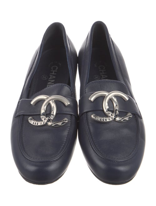 Chanel 2020 Interlocking CC Logo Loafers