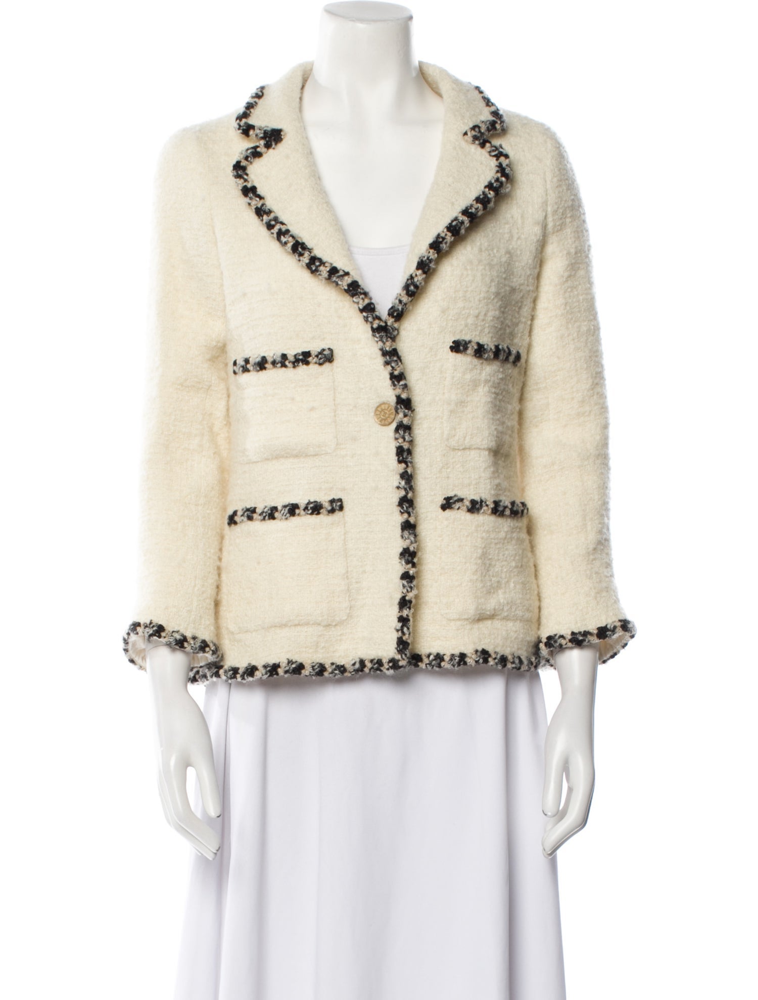 Chanel 2006 Tweed Evening Jacket