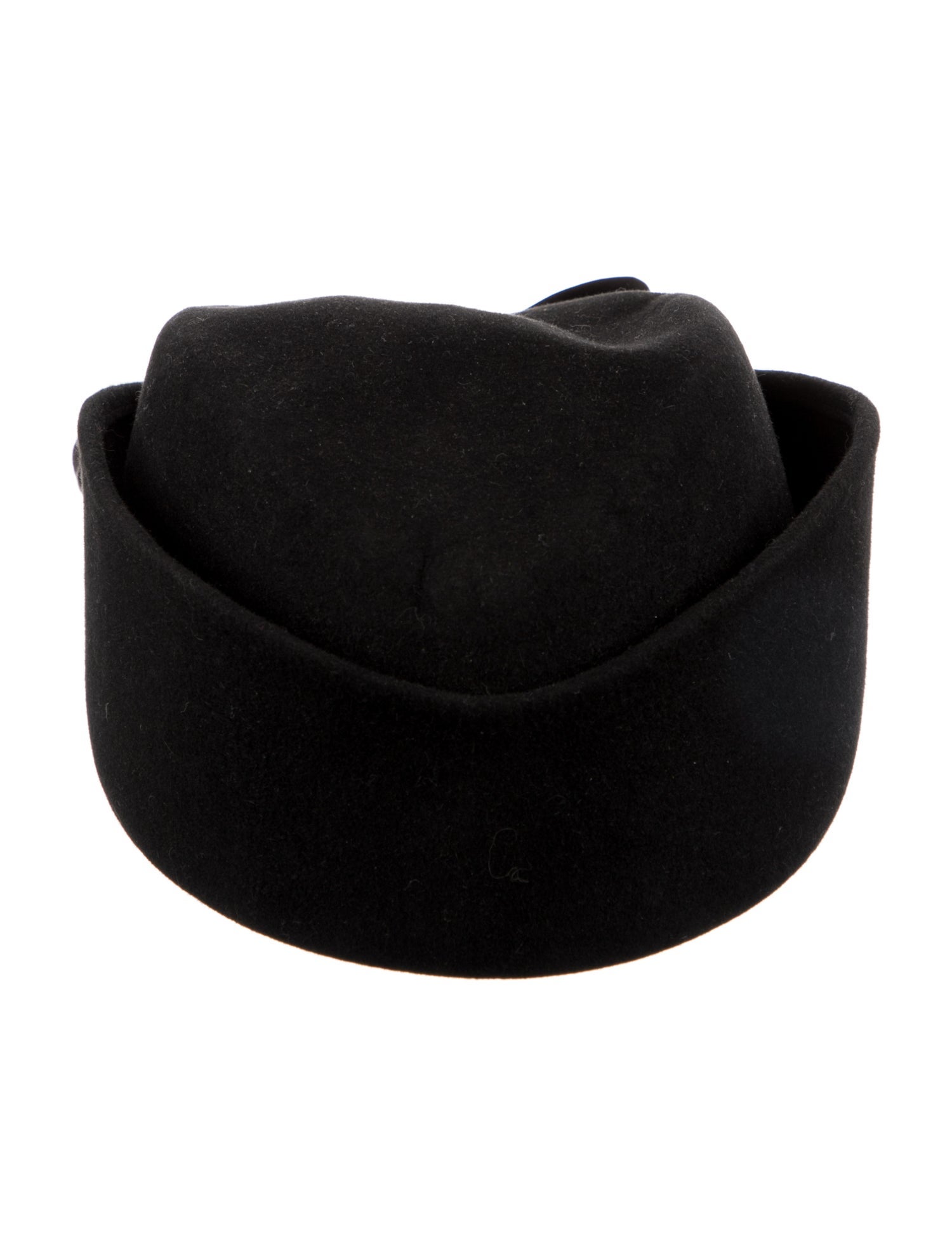 Chanel Vintage Wool Bow Hat