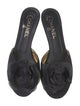 Chanel Interlocking CC Logo Mules