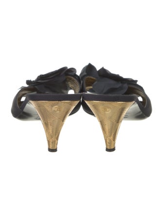 Chanel Interlocking CC Logo Mules