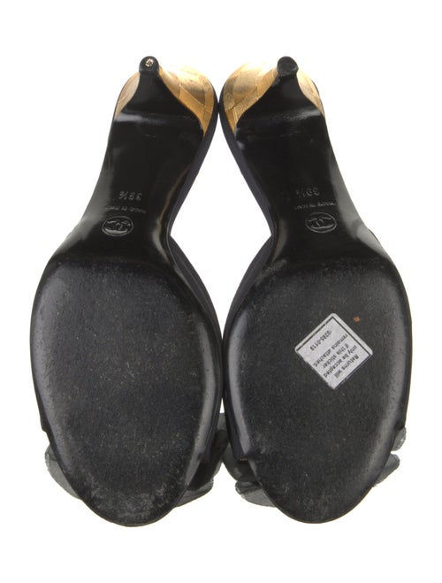 Chanel Interlocking CC Logo Mules