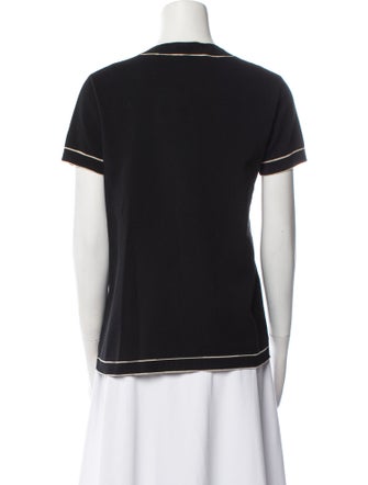 Chanel 2014 V-Neck T-Shirt