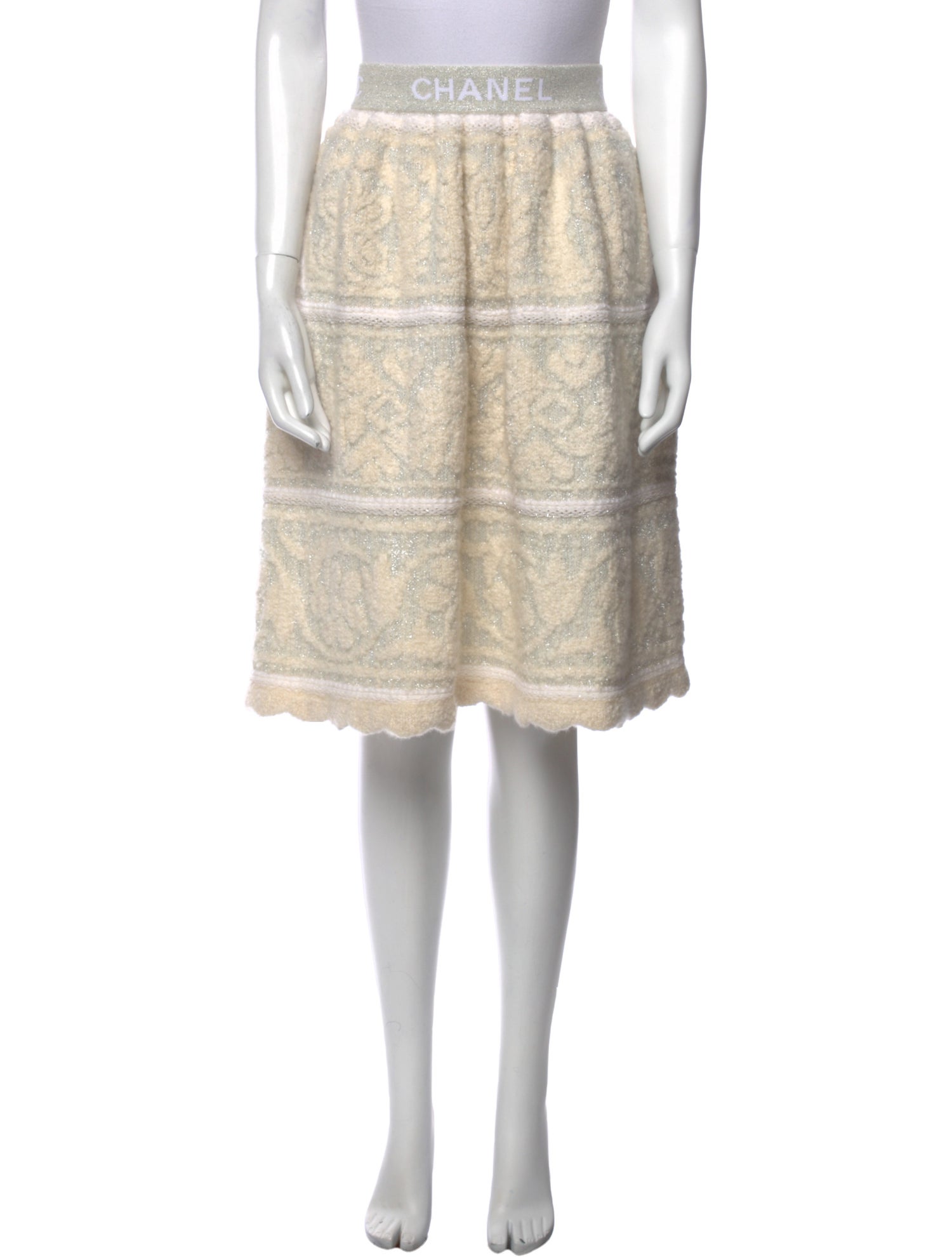 Chanel 2019 Knee-Length Skirt w/ Tags