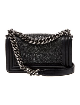 Chanel Small Galuchat Boy Bag