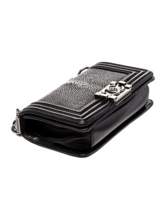 Chanel Small Galuchat Boy Bag