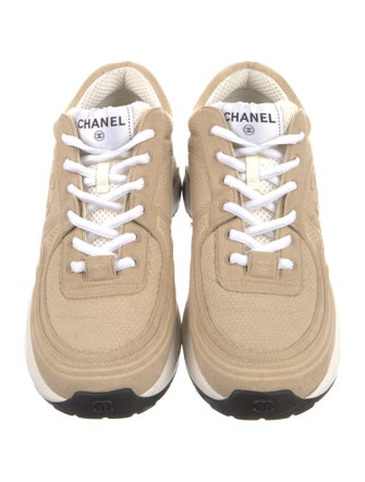Chanel 2024 Interlocking CC Logo Sneakers