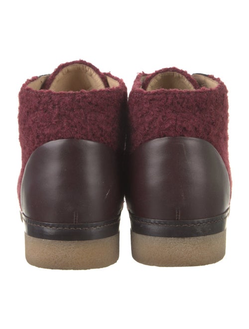 Chanel Interlocking CC Logo Tweed Sneakers