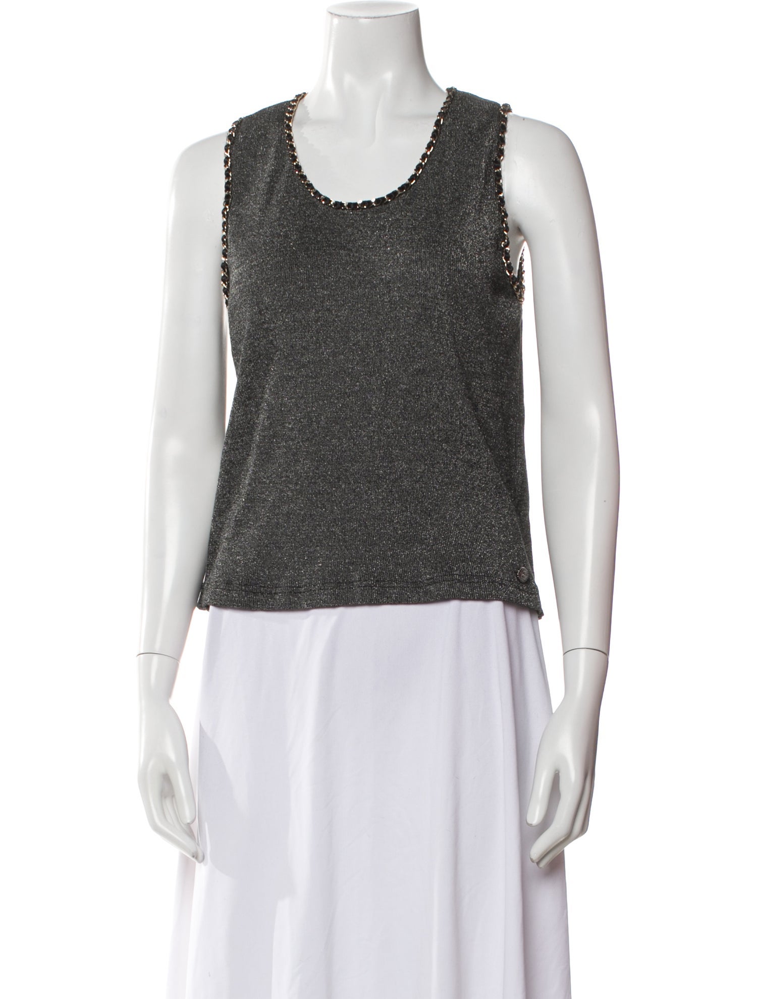 Chanel 2019 Scoop Neck Top