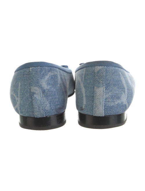 Chanel 2023 Interlocking CC Logo Ballet Flats