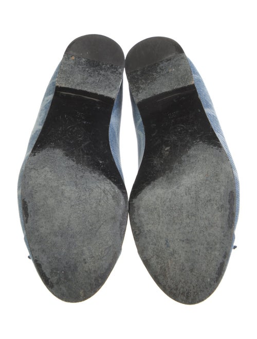 Chanel 2023 Interlocking CC Logo Ballet Flats