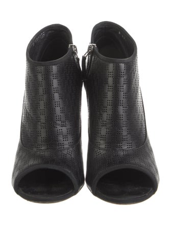 Chanel 2014 Interlocking CC Logo Boots