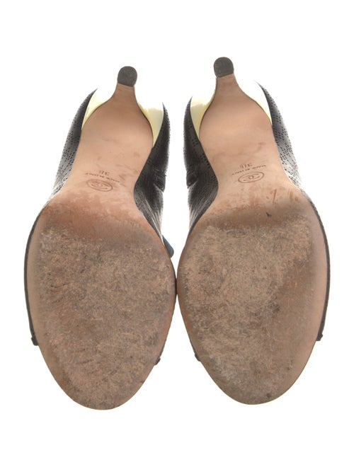 Chanel 2014 Interlocking CC Logo Boots