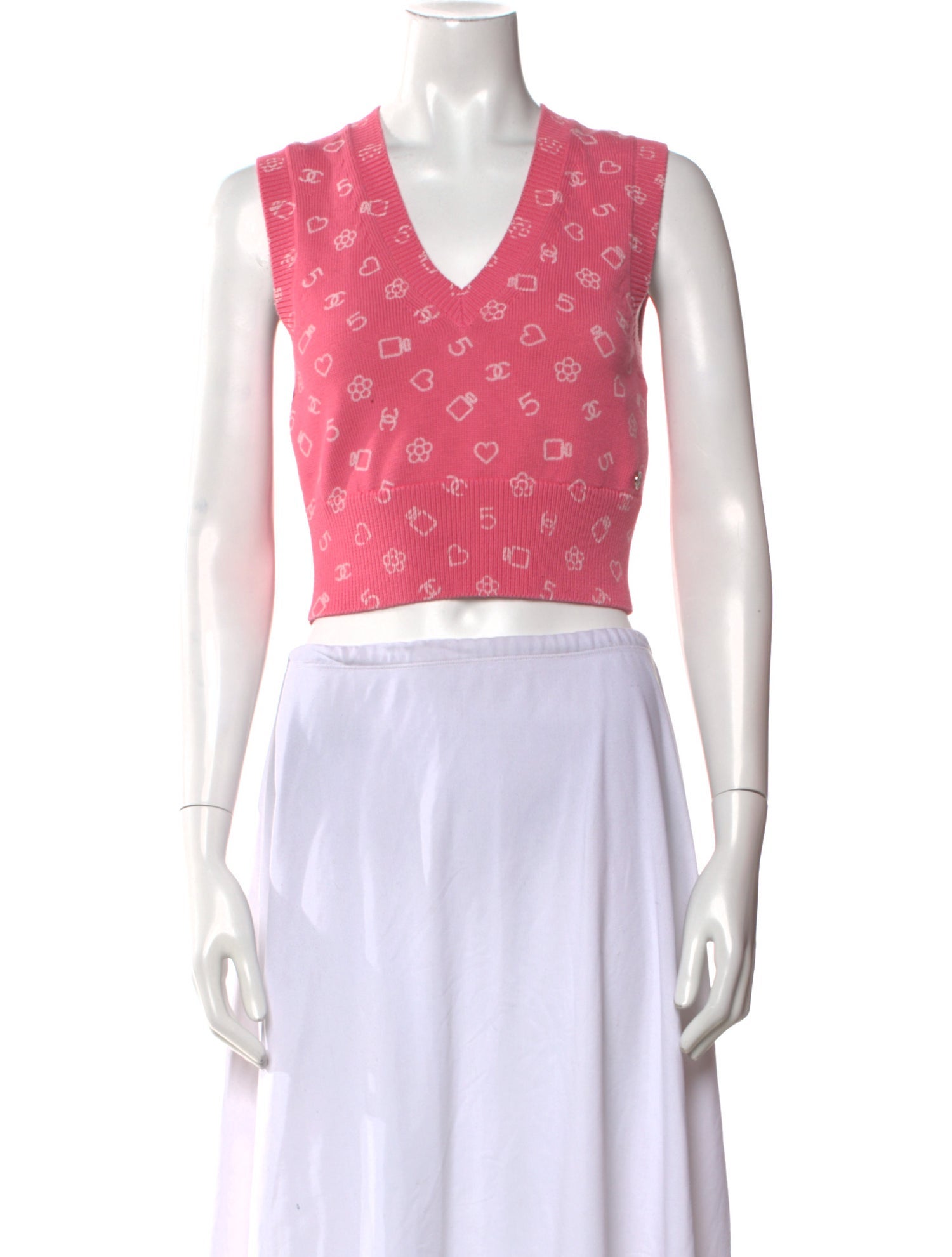 Chanel 2023 Printed Sweater