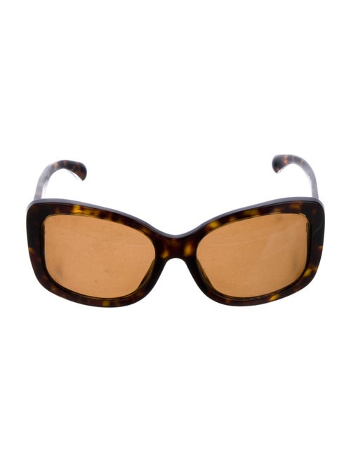 Chanel Interlocking CC Logo Square Sunglasses