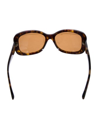 Chanel Interlocking CC Logo Square Sunglasses