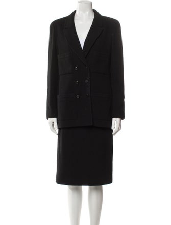 Chanel 1998 Wool Skirt Suit